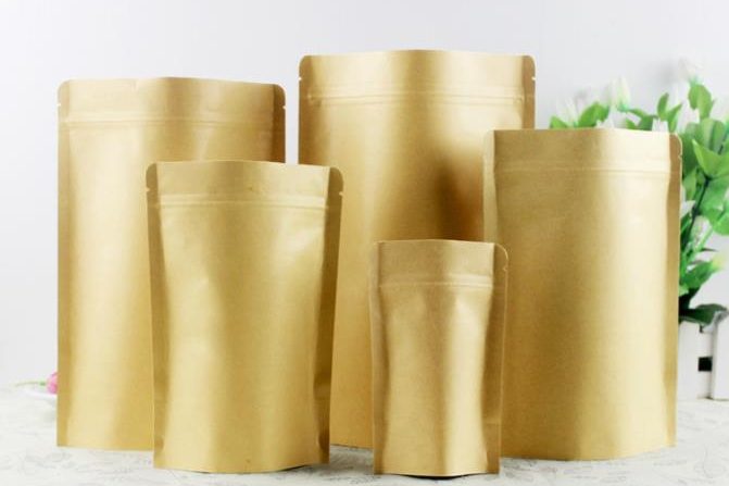 Aluminized thick kraft paper pouch (4)
